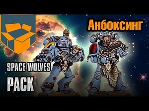 Анбоксинг - Space Wolves Pack