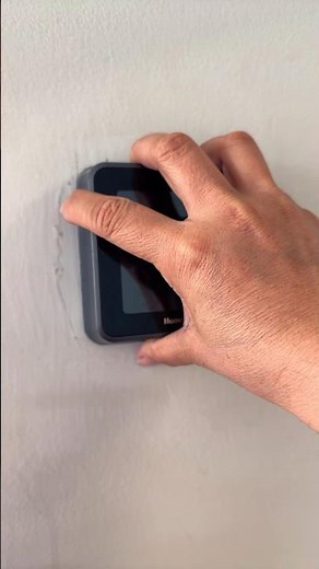 How to reset T5 Honeywell residual thermostats - pull out and wait 2 minutes