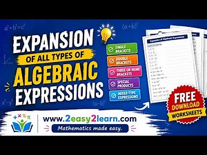 Expansion of Algebraic Expressions | O level Math exam questions | Math 4024