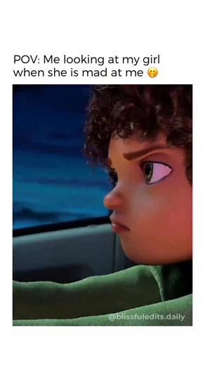 Couple Reels | Edits on Instagram: "POV: Me looking at my girl when she is mad at me 🤭 🎬 Movie: Home (2015) This movie “Home” is a 2015 American computer-animated science-fiction comedy film produced by DreamWorks Animation and distributed by 20th Century Fox. Based on The True Meaning of Smekday by Adam Rex, the film follows a misfit alien and a resourceful human girl as they form an unlikely friendship. It’s known for its vibrant animation, humor, and themes of belonging and identity. [ Movi