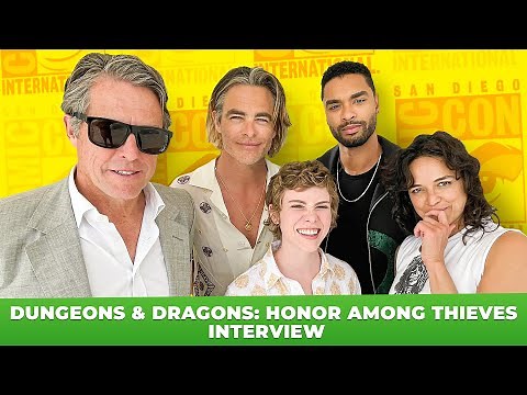 Dungeons and Dragons Movie Cast Talks Honor Among Thieves and Dragons at SDCC 2022