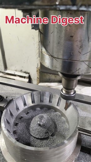 VMC Milling Magic: Watch how these perfect slots are made! AARI AARI #machine #shorts #machinedigest