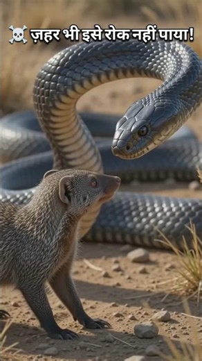 Black Mamba vs Mongoose ☠️🐍 | Venom Wasn't Enough!