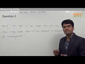 Machine Input-Output Model 1 - Example 2 Video Lecture | Crash Course for SSC CGL (English)