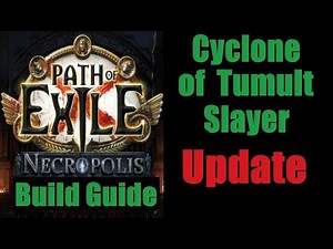 Cyclone Slayer Build Guide Update - Super Detailed New Player - Path of Exile Necropolis PoE 3.24