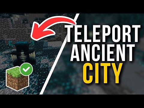 How To Teleport To Ancient City In Minecraft - Full Tutorial