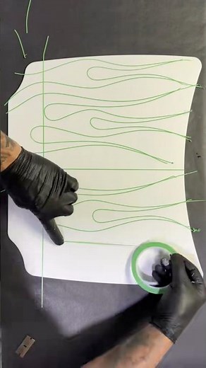 How to Paint Ghost Flames #airbrush #custompaint