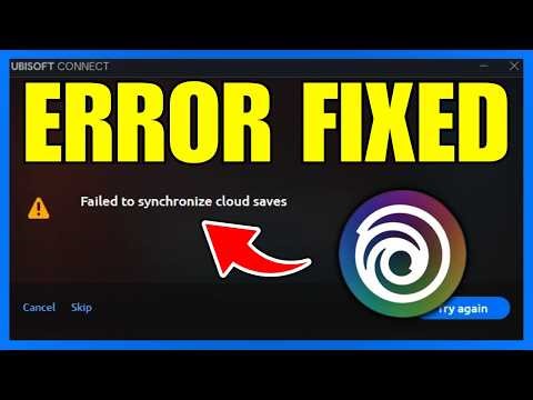 Fix Ubisoft Connect Failed To Sync Cloud Saves - Full Guide 2026