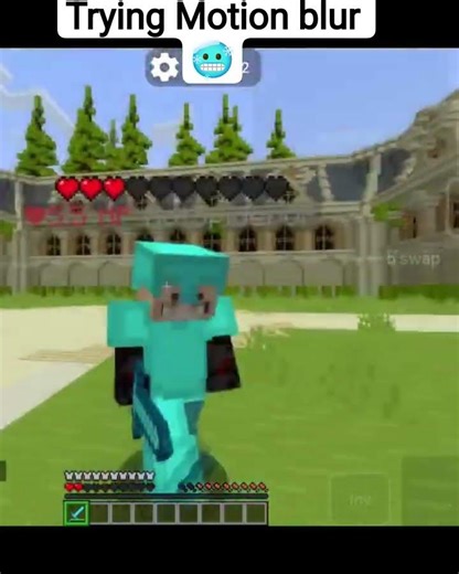 I Tried Motion Blur Mod In Mojo launcher #minecraft #shorts