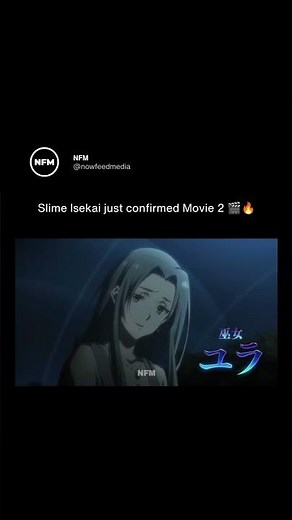 Rimuru returning to the big screen… we’re so back 😮‍💨💙 #shorts #anime #nfm