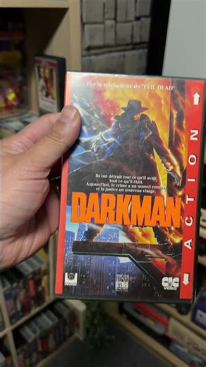 Darkman vhs #cinema #superhero #samraimi #fyp