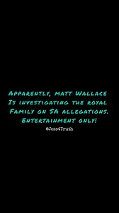 I am only stating that there is an investigation ongoing. Allegedly. Entertainment only. #jesus #god | Complexed