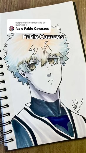 Desenhando Personagens de Blue Lock com Pablo Cavazos
