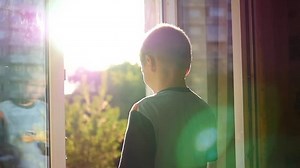 Child Waves His Hand Through Open Stock Footage Video (100% Royalty-free) 19573924 | Shutterstock