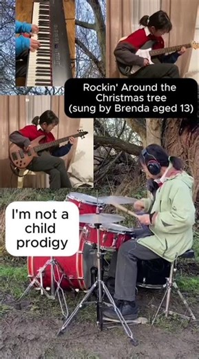 Rocking Around the Christmas Tree (Rock-n-Roll cover) #rocknroll #guitar #christmasseason #rock