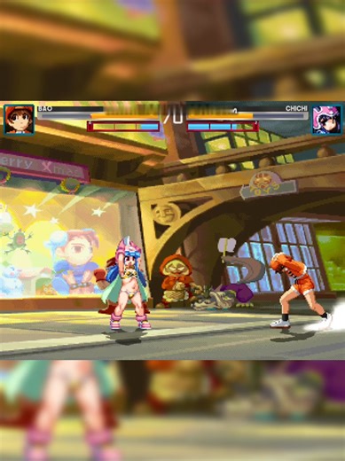 Bao (The King of Fighters) vs Chichi (Dragon Ball) #mugen #thekingoffighters #dragonball #anime #gameplay