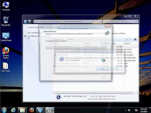 How to Uninstall Software Informer 1.3