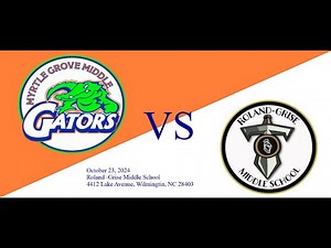 Myrtle Grove Middle School Gators vs Roland-Grise Knights10/23/24