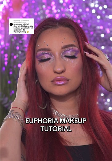 Odpowiadanie użytkownikowi @Krycha tutorial euphoria makeup: Baza korektor z action Farbka fioletowa @PLOUISE Cienie: @miyo_makeup_ paleta inchidris, @Mexmo Cosmetics pastel Miami Kredka na linii wodnej @Sephora Polska Pigment pod okiem i na ustach @Malumag_Cosmetics aurora Konturówka @RimmelLondonPL Pomadka cloud whip @ColourPop Cosmetics #makeuptutorial #euphoriamakeuptutorial #makeupstepbystep #makijażowetriki #makijażystka