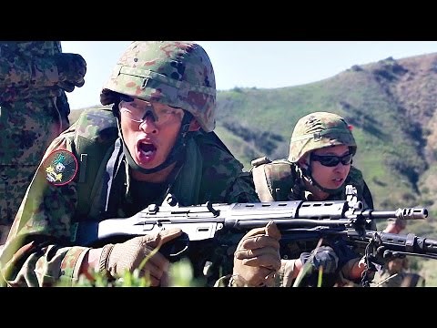 JGSDF Platoon Attack Training – Japan Ground Self-Defense Force (陸上自衛隊)