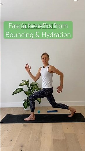 Fascia benefits from Bouncing & Rotation