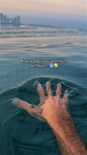 Pick a po you’d chill in for hours… #vibes #relaxing #lockdown #pool #whichonewouldyoupick