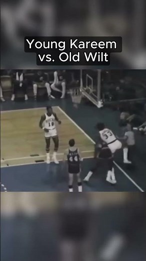 Young Kareem DOMINATED Lakers Wilt Chamberlain 😳