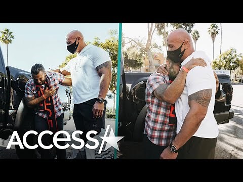 Dwayne Johnson Surprises Navy Vet w/ Epic Holiday Gift