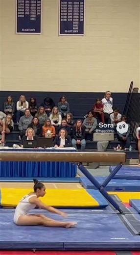 This is gymnastics, not diving!! #gymnast #fail #olympics #athlete #funny #comedy #flip #win #sports