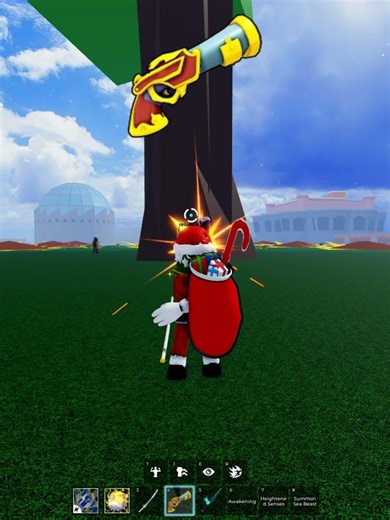 Common and Uncommon Guns vs the Big Tree #bloxfruits #roblox