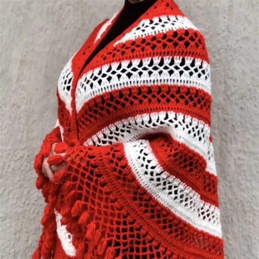 Luxury & Modern Crochet Shawls & Wraps for bridal