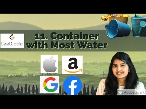 Leetcode 11. Container with Most Water