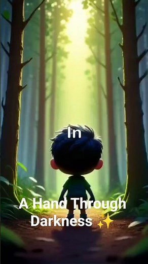 A Hand Through Darkness.Speech that highlights the unseen power of human connection.