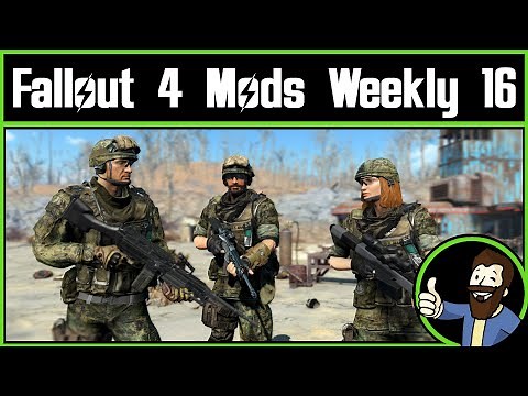 New Modern Military Armors! - Fallout 4 Mods Weekly 16 (6/27/21)