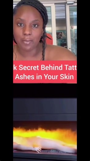 A shocking claim says that tattoo ink contains ashes from dead people. The process involves turning a part of a body into pure carbon, which is then used in ink. Some believe that getting tattoos means carrying a piece of someone who has passed away. Would you still get a tattoo knowing this? #TattooTruth #i would never get a tattoo and I’ve had many opportunities 12-till now #shockingfacts my father raised me right “god”,I am a child disciple of yesha . and the facts is ppl get tattoos for the 