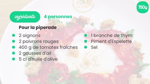 Piperade, œuf parfait et chorizo basque