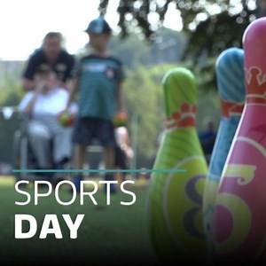 This will warm your heart on one of the hottest days of the year... Norwich School and the Friend In Deed charity have teamed up to host an 'intergenerational sports day' - a day designed to bring people of all ages, young and old, together. | ITV Anglia