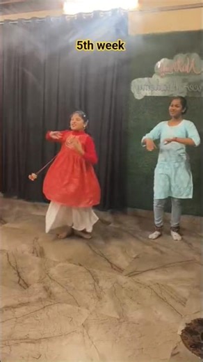 kathak dance class 5th week practice #classicaldance #shorts