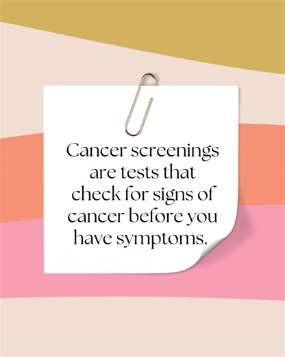 Cancer screenings are important because they can help detect cancer at an early stage, often before symptoms even appear, significantly improving treatment outcomes and survival rates. It is crucial to know your personal risk factors around cancer. Advocate for screening if you think you need it. #patientworthy #whatnext #cancer #cancerscreening #earlystagecancer