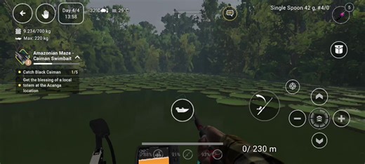 Black Caiman Fishing in Amazonian Maze | Fishing Planet