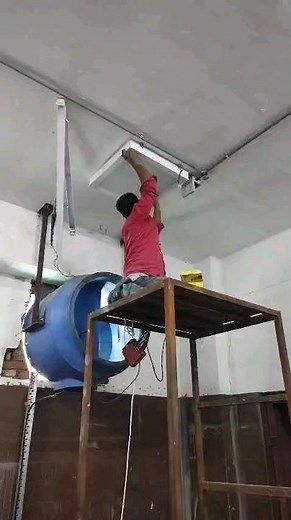 2x2 LED PANEL LIGHT INSTALLATION