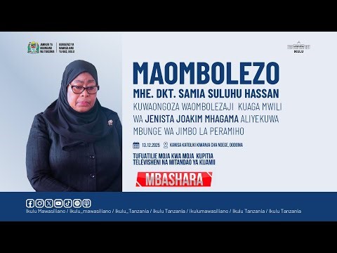 RAIS DKT. SAMIA AKIONGOZA WAOMBOLEZAJI KUAGA MWILI WA MBUNGE JENISTA MHAGAMA