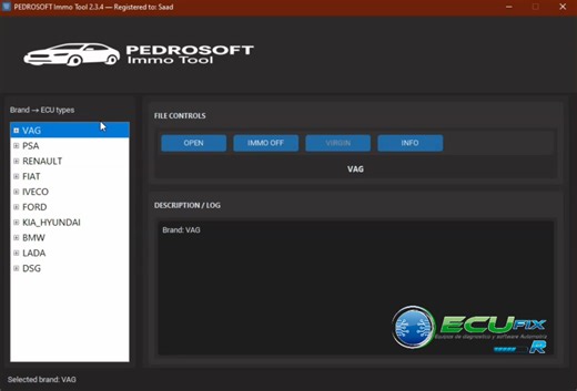 Precio: 999MXN Software para IMMO OFF SOFTWARE PEDROSOFT IMMO TOOL V2.3.4 VAG – MSA15 , SIMOS (93C56,C76,C86) , IAW (4MV,LV,HV,TV) , ME7.5 , ME9.1 , ME9.5 , PPD1.x , EDC17 PSA – DCU102 virgin , EDC15C7 , EDC16C34 , EDC16CP39 , EDC17 , DCM6.2A , SID (201,801,801A,802,803,803A,804,806,807) , SID208 – virgin , DCM3.4 , DCM3.5 , J34P , IAW6LPx.xx , Valeo v46.11 RENAULT – SIRIUS 32 kline , SIRIUS 34 kline , EDC17 FIAT – DCU102 – virgin , MJ6JF , MJ6F3 , MJ8F2 , MJ8F3 , MJ9DF not all version , IAW 5SF