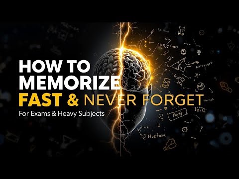 HOW TO MEMORIZE FAST & NEVER FORGET| Smart Study Live Ep. 02