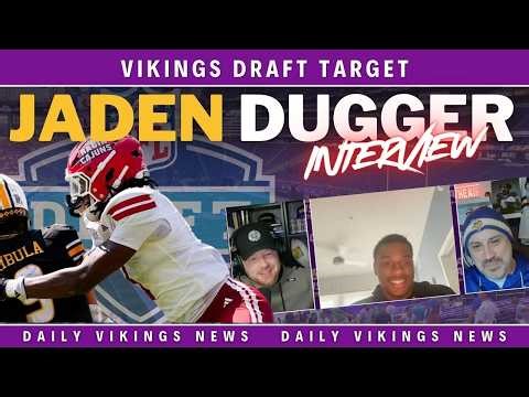 🚨 Vikings Draft Target Jaden Dugger Interview | 2026 NFL Draft Prospect