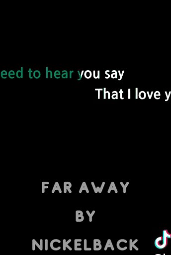 Faraway by Nickelback #karaoke #karaoketiktok #nickelback #nickelbackfaraway #faraway #fyp
