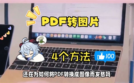 PDF转图片有绝招，四种方法任你挑！