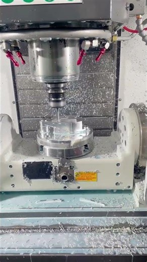 Vertical Milling Machine Upgrade: 5-Axis Cradle Machining Demonstration