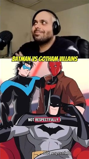 Batman Vs Gotham Villains #shorts #batman #cartoon #animation