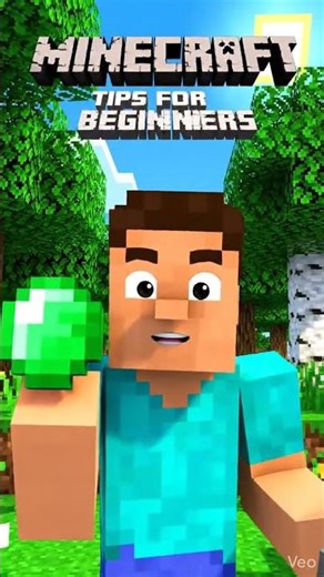 MINCRAFT TIPS AND TRICKS FOR BEGINNERS || PIXELL || #mincraft #mcpeshorts #mincraftshorts